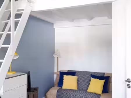 studio meublé 20 m² à l’année  sur terrasse