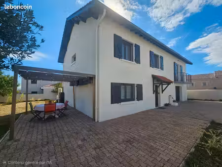 belle maison familiale lumineuse sur sous-sol complet – terrain d'environ 850 m²
