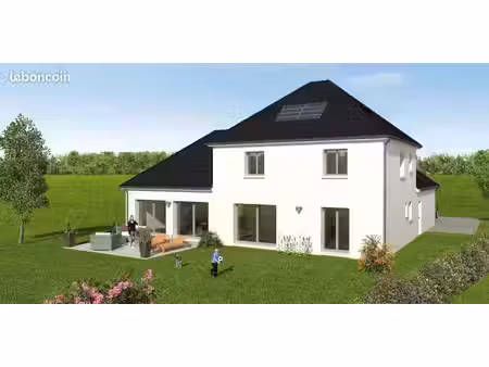 maison 165 m² avec terrain à saint-martin-d'abbat (45)