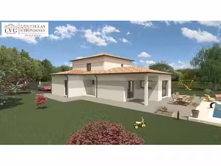 projet de construction d'une maison 137.47 m² avec terrain à gradignan (33)