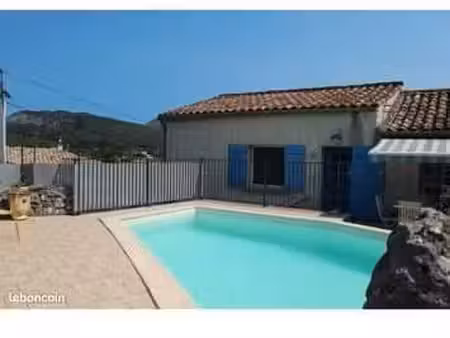 maison terrain piscine studio