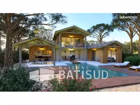 projet de construction d'une maison 150 m² avec terrain à la teste-de-buch (33)