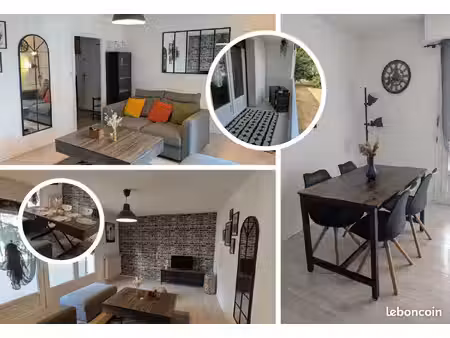 location appartement t4 meublé 76m2 - 3 chambres – garage - la chapelle-saint-mesmin