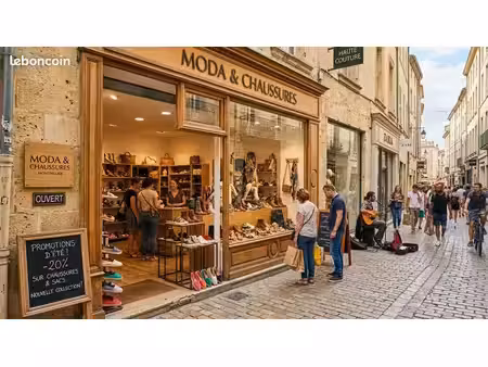 fonds de commerce chaussures 35 m²