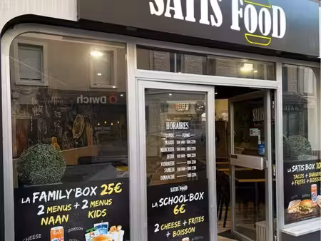 vends fond de commerce satis food bourgoin