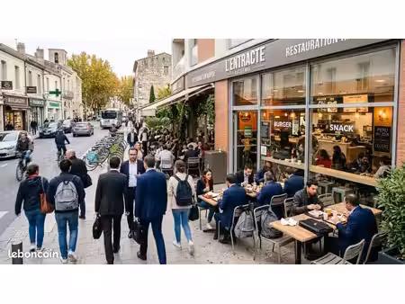 fonds de commerce restauration rapide 70 m²