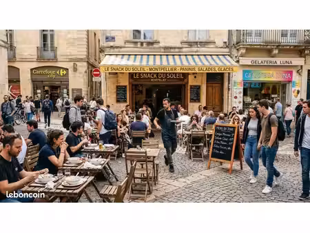 fonds de commerce snack 43 m²