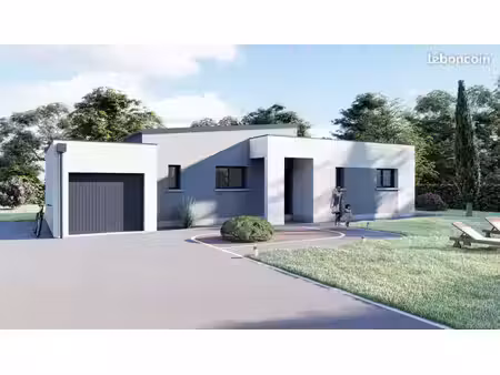 projet de construction d'une maison 75.27 m² avec terrain à suce-sur-erdre (44)