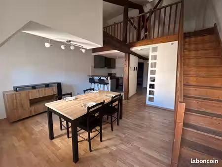 t3 58m² meublé