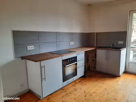 appartement 85 m² 3 chambres avec terrain attenant