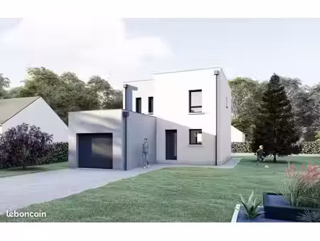 projet de construction d'une maison 92.27 m² avec terrain à orvault (44)
