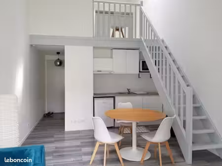 location meublée studio duplex - pessac centre