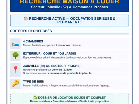 recherche maison familiale
