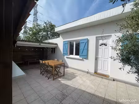 maison t2 jardin meublé