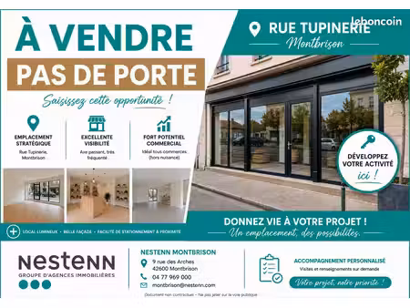 boutique 59 m² montbrison