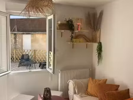 maison pierre rénovée terrasse + cave