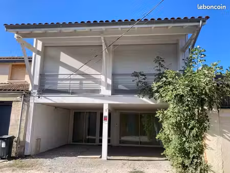 maison de ville duplex 4 pièces 98m² avec cours et place parking