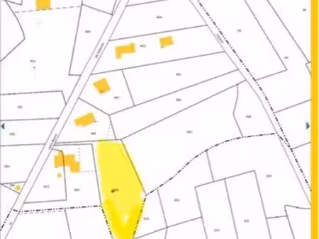 terrain de 3620 m2 avec cu
