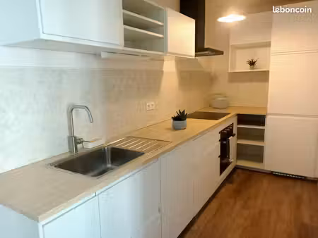 bel appartement meublé 45m2 2 pièces rdc pont rousseau rezé