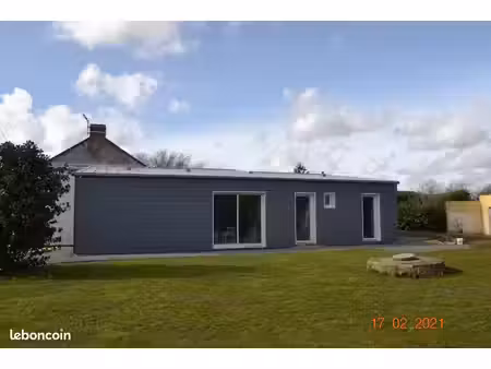 maison de plain pied 114m² 3 ch  terrain 600 m²