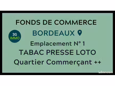 vente fonds de commerce | fonds de commerce | bordeaux | terrasse
