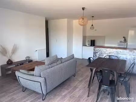 à louer – appartement meublé t3 de 60 m²