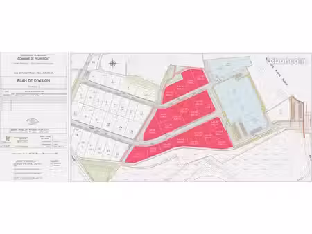 terrain 431 m² plumergat