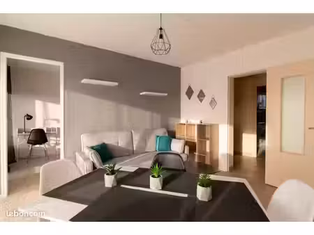 à louer : bel appartement meublé t4 au cœur de saumur