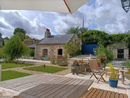 très joli chalet proche brissac et angers loyer tout compris