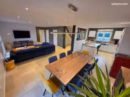 maison individuelle 5 pièces – 127 m² – 3 chambres – garage 35 m² - sans vis-à-vis
