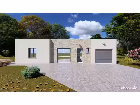 terrain 1 412 m² + maison ◊ 227 100 ⚪️ 139m²
