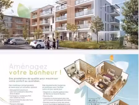 ? à vendre – appartement t2 moderne avec vue mer