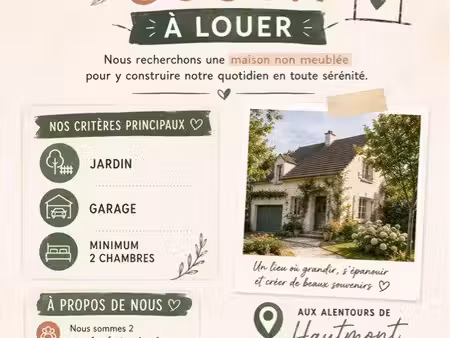 recherche maison à louer