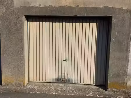garage box fermé