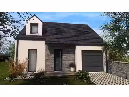 maison 93.12 m² avec terrain à saint-guyomard (56)