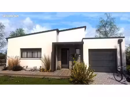 maison 99.75 m² avec terrain à saint-guyomard (56)