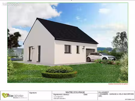 maison 3 pièces 47 m²
