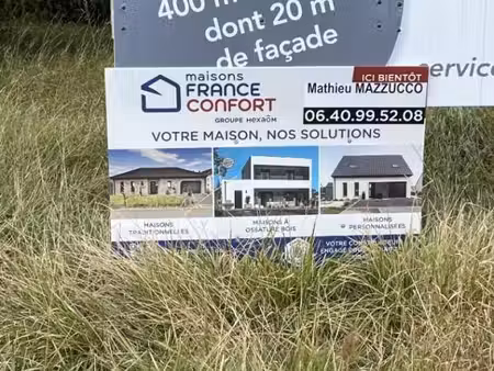 terrain 400 m² pecquencourt