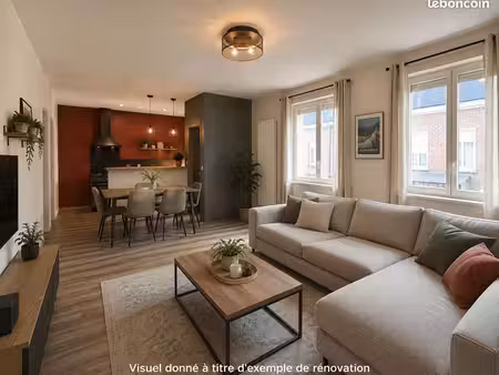 appartement 3 pièces 59 m²