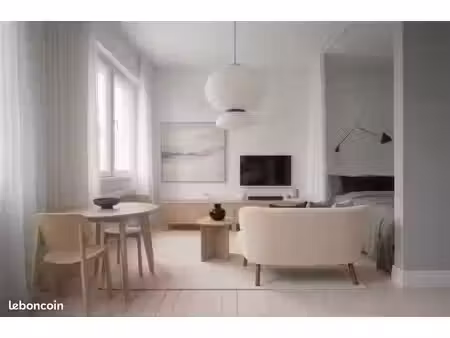 beau studio meublé de 32 m²