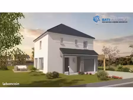 projet de construction d'une maison 103 m² avec terrain à ahuille (53)