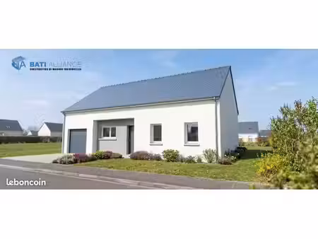 projet de construction d'une maison 81 m² avec terrain à ernee (53)
