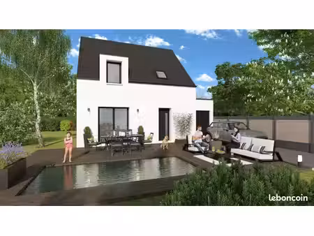 maison 92 m² avec terrain à merlevenez (56)