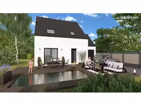 maison 80 m² avec terrain à kervignac (56)