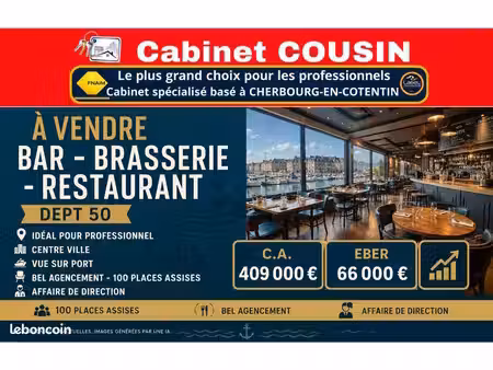 fonds de commerce bar cherbourg