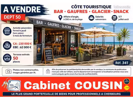 fonds de commerce bar coutances