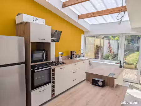 maison 6 pièces – 110 m² – jardin – cave – cambrai