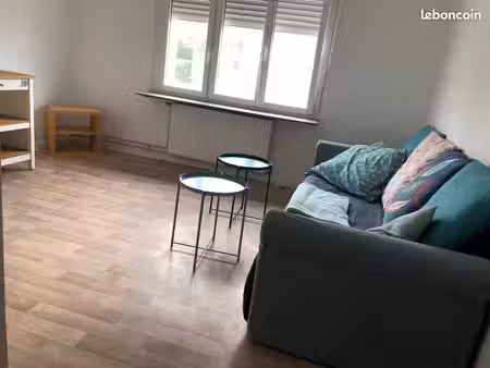 loue grand f2 meublé proche centre de st avold