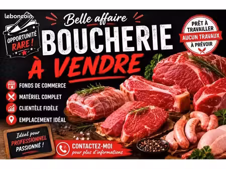 boucherie clés en mains