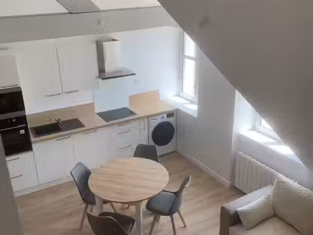 appartement t2 duplex avec mezzanine au centre du bourg d’erdeven